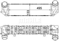 Mahle Original Ladeluftkühler  CI 476 000S