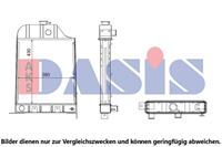 AKS Dasis Kühler, Motorkühlung  440541N