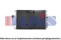 AKS Dasis Kondensator, Klimaanlage  122053N