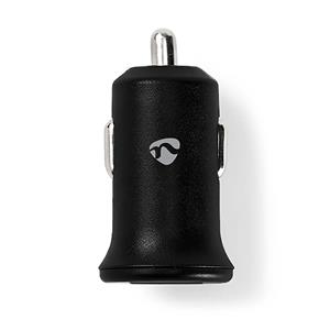 nedis Auto-oplader | 2,4 A | 2 uitgangen | USB-A | Zwart