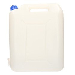 Merkloos Jerrycan voor water 20 liter - inclusief schenkkraan - waterjerrycans / watertank
