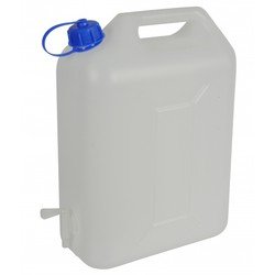 Merkloos Jerrycan voor water met kraantje 10 liter - waterjerrycans / watertank