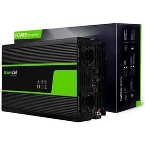 greencell Green Cell Wechselrichter 12V / 230V 3000W/6000W mod. Sinus -