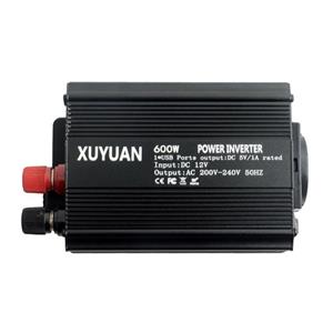 XUYUAN 600W Solar Car Home Inverter USB-oplaadconverter EU-stekker specificatie: 12V tot 220V