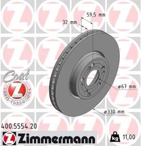 mercedes-benz Remschijf COAT Z