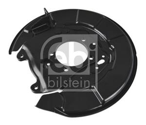 Febi Bilstein Spritzblech, Bremsscheibe Hinterachse rechts  176757