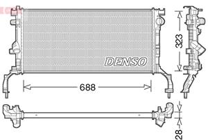 renault Radiateur DRM23038