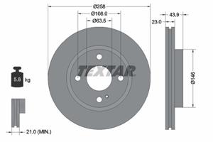 ford Remschijf 92176005