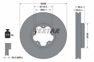 ford Remschijf 92320303