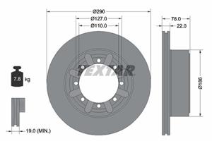 nissan Remschijf 92322303