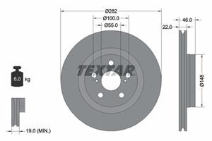 toyota Remschijf 92333503