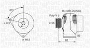 magnetimarelli Generator Magneti Marelli 063731305010