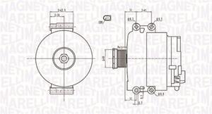 bmw Dynamo / Alternator MQA1774