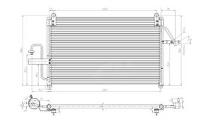 HART Kondensator, Klimaanlage  605 890