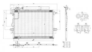 HART Kondensator, Klimaanlage  606 127