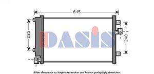 AKS Dasis Kondensator, Klimaanlage  082043N