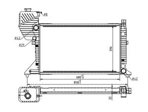 HART Kühler, Motorkühlung  606 527