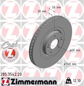 hyundai Remschijf COAT Z 285354220