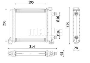 bmw Radiateur CR2642000P