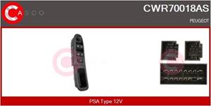 Casco Schalter, Fensterheber fahrerseitig  CWR70018AS