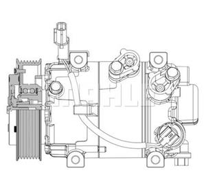 Air Compressor Hyundai ACP632000P