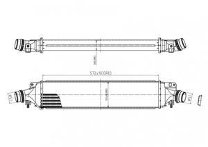 HART Ladeluftkühler  612 505