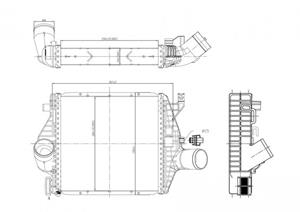 HART Ladeluftkühler  612 558