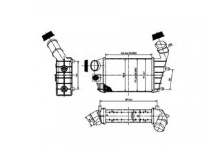 HART Ladeluftkühler  612 714