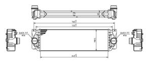 HART Ladeluftkühler  613 790