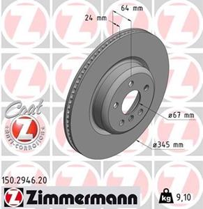 bmw Remschijf COAT Z 150294620