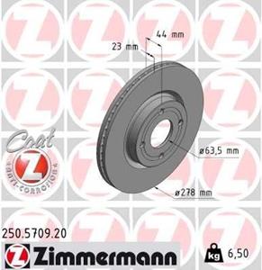 ford Remschijf COAT Z 250570920