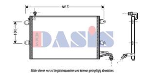 AKS Dasis Kondensator, Klimaanlage  042002N