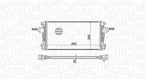 Magneti Marelli Ladeluftkühler  351319204570