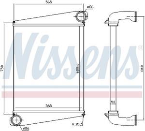 volvo Intercooler inlaatluchtkoeler