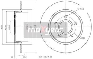 ford Remschijf 192233MAX