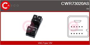Casco Schalter, Fensterheber fahrerseitig  CWR73020AS