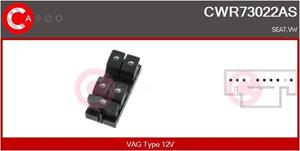 Casco Schalter, Fensterheber fahrerseitig  CWR73022AS