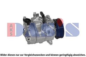 aksdasis Compressor, airconditioning AKS DASIS, Spanning (Volt)12V, u.a. für Audi