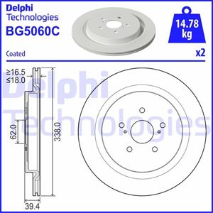 lexus Remschijf BG5060C