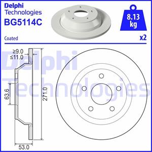 ford Remschijf BG5114C