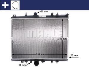 citroen Radiateur CR1433000S