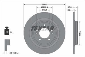 hyundai Remschijf 92337203