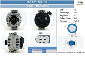 mercedes Dynamo / Alternator 555571180010