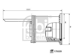 Febi Bilstein Kraftstofffilter  179309