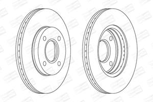 Champion Bremsscheibe Vorderachse  562078CH