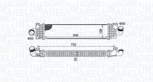 Magneti Marelli Ladeluftkühler  351319204980