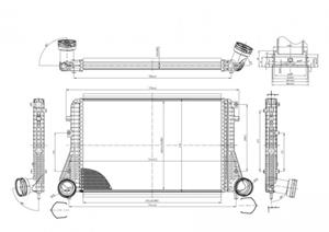 HART Ladeluftkühler  612 542