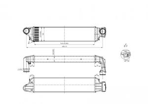 HART Ladeluftkühler  612 719