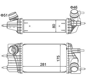 HART Ladeluftkühler  630 304