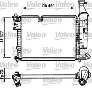 Valeo Kühler, Motorkühlung  731295